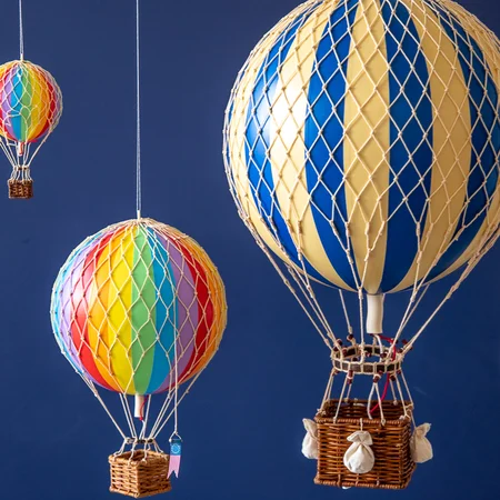 Authentic Models luftballon 32 cm - blå