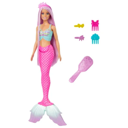 Barbie Touch of Magic havfrue m. langt hår