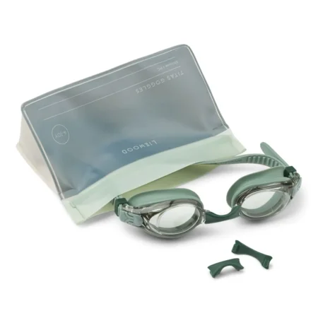 Liewood svømmebriller, peppermint/garden green