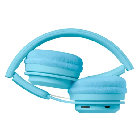 Lalarma trådløs høretelefoner, blue pastel