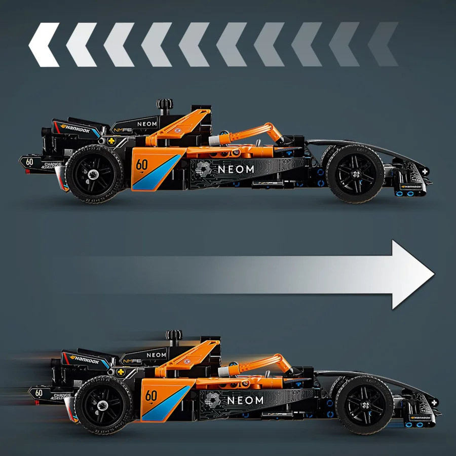 LEGO® TECHNIC Neom McLaren formula E-racerbil