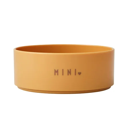 Design Letters Mini Favourite Bowl, Mustard