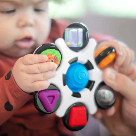 Baby Einstein sensorisk legetøj, Curiosity Clutch 
