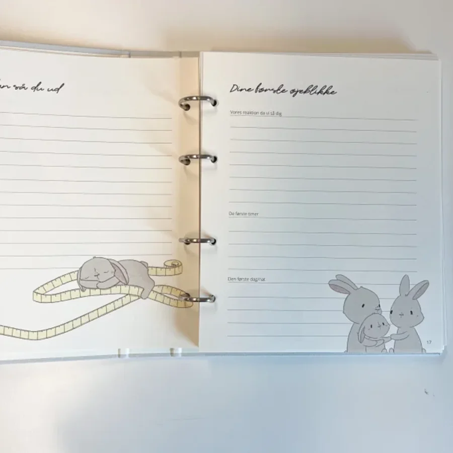Barnets bog med kanin af Liv Martin & Simone Thorup Eriksen, gul