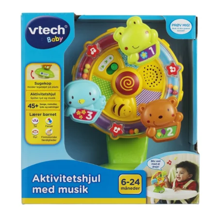 Vtech baby-aktivitetshjul med musik