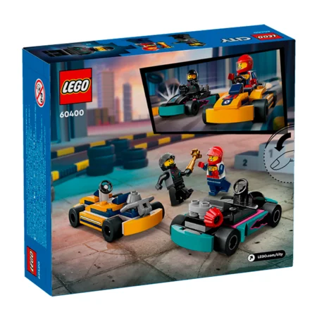 LEGO® CITY, Gokarts og racerkørere