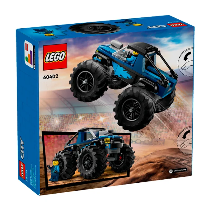 LEGO® CITY, Blå monstertruck