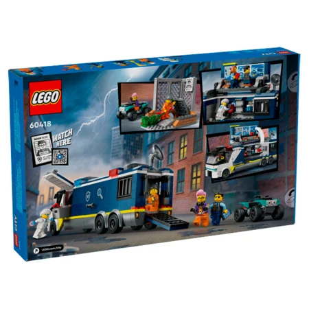 LEGO® CITY, Politiets mobile kriminallaboratorium