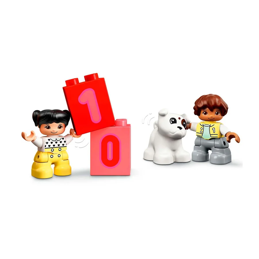 LEGO® DUPLO Tog med tal, lær at tælle