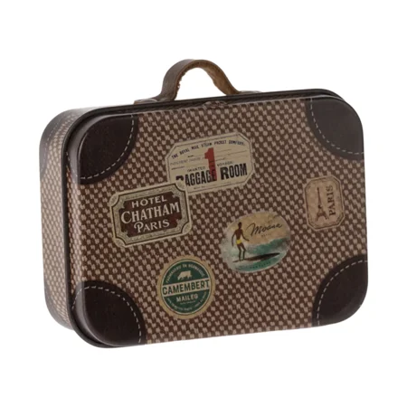 Maileg micro kuffert - brun