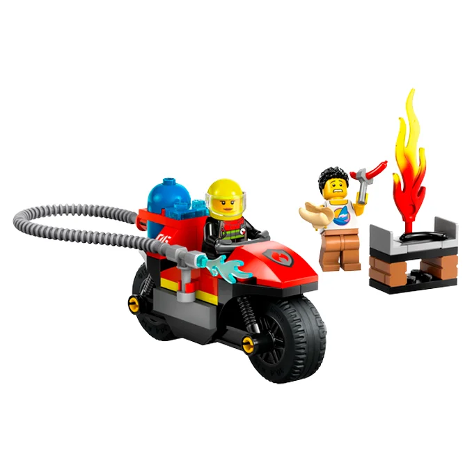 LEGO® CITY, Brandslukningsmotorcykel