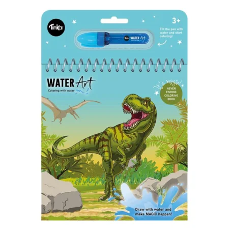 Wasser-Malbuch, Dino, Tinka