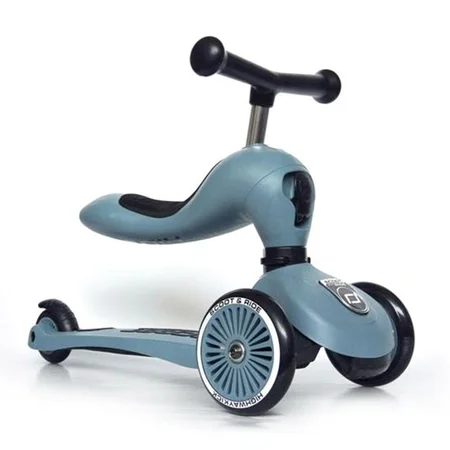 Scoot and Ride 2-in-1 Laufrad, Highway Kick 1 - steel