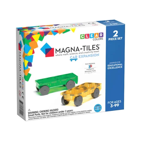 Magna-Tiles Magnetbausteine Autos, 2 Stück