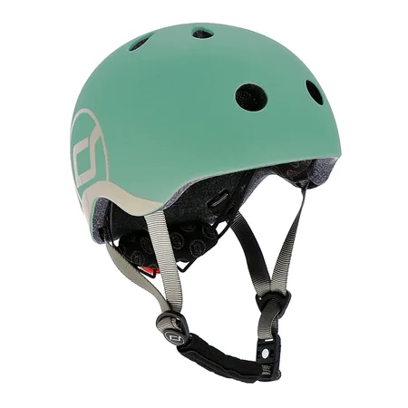 Scoot and Ride LED-Fahrradhelm, XXS-S - Forest