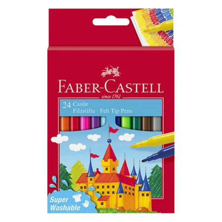 Faber-Castell tusser, 24 stk