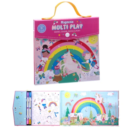 Magnetisches Multi Spielzeug - Regenbogenfee, Floss & Rock