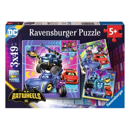 Batwheels puslespil 3x49