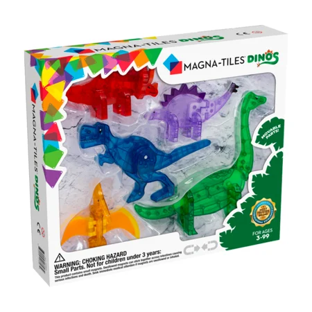 Magna-Tiles Magnetbausteine, Dinosaurier