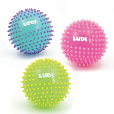 Ludi Sensorikball mit Noppen, 3 Varianten