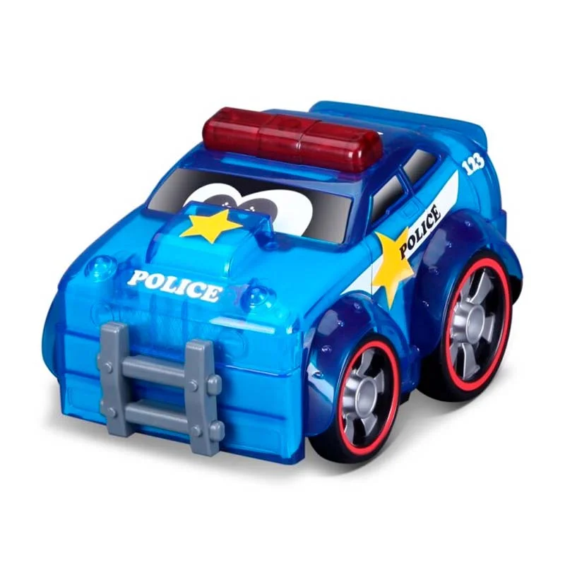 BB Junior politibil, Push & Glow