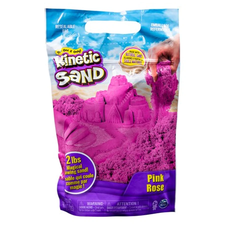 Kinetic Sand, magisk sand pink rose - 932 gram