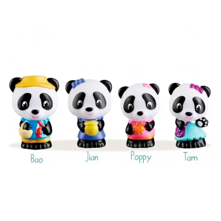 Panda Family "Pandafamilie" - Set mit 4 Figuren