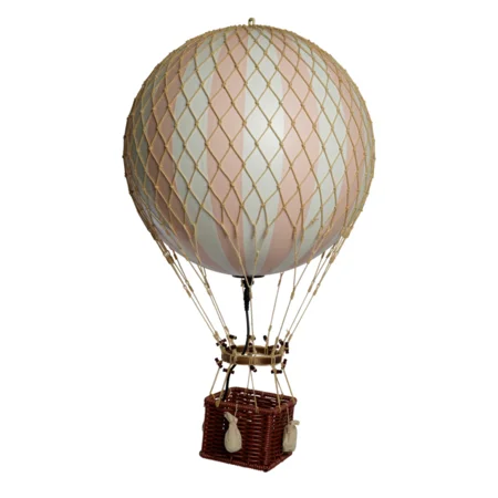 Heißluftballon Royal Aero LED, pink light, Authentic Models 