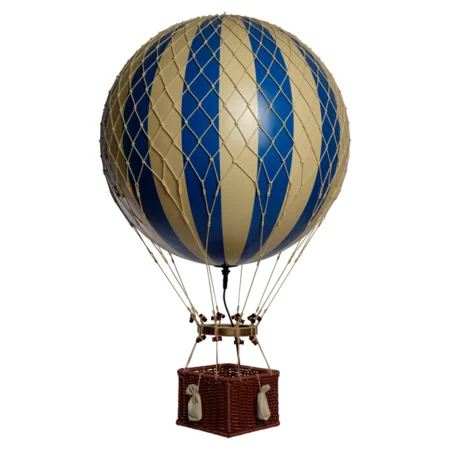 Heißluftballon, Jules Verne LED, blue, Authentic Models 