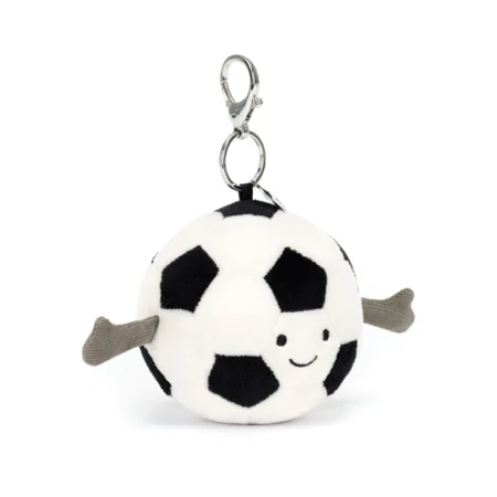Jellycat Fun, Amuseables Sports Fodbold vedhæng, 16 cm