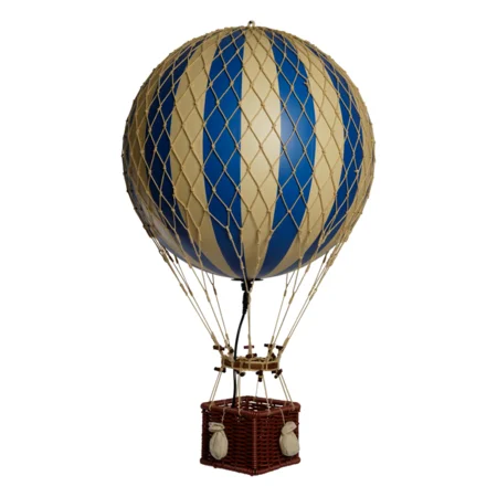 Heißluftballon Royal Aero LED, blue, Authentic Models 