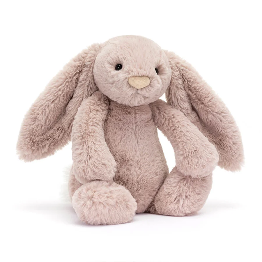 Jellycat Bashful kanin luxe, rosa 31 cm