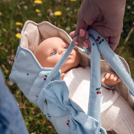 Konges Sløjd Dukkelift med sløjfe, cherry blue coeur