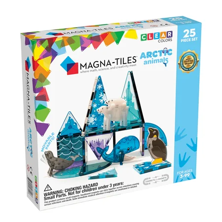 Magna-Tiles Magnetbausteine, Arktische Tiere