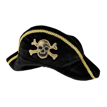 DEN GODA FEN Piratenhut Velvet Deluxe, 35 cm