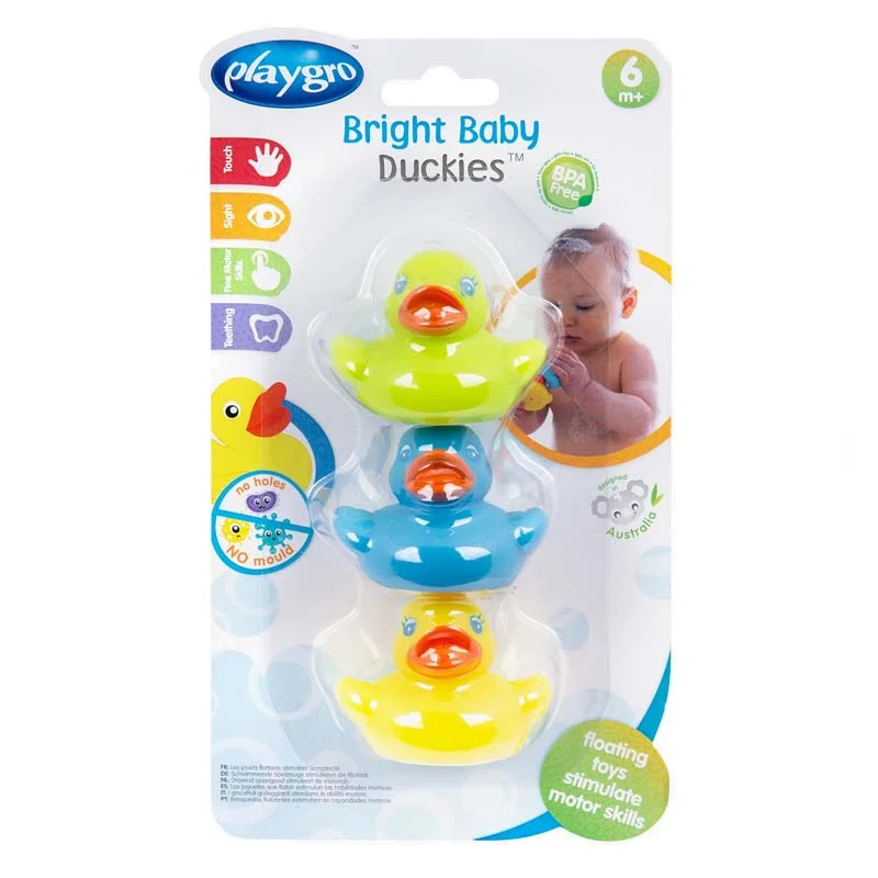 Playgro badeænder 3 stk, forseglet