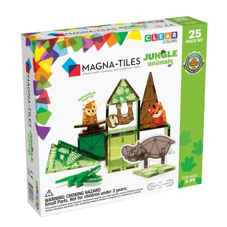 Magna-Tiles Magnetbausteine, Jungletiere