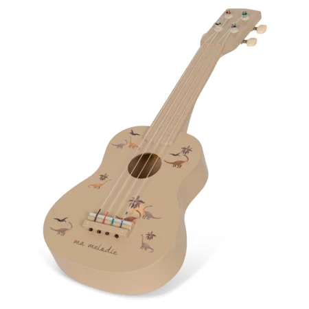 Konges Sløjd Ukulele aus Holz mit 4 Saiten, Dino