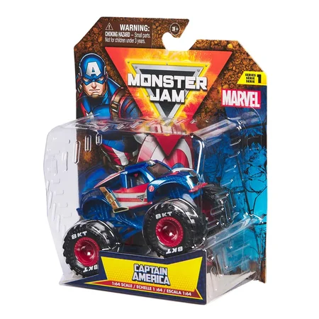 Monster Jam 1:64, Marvel Captain America