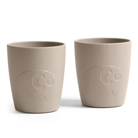 Sebra MUMS Becher 2er-Pack, jetty beige