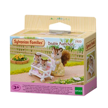 Sylvanian Families, tvillinge klapvogn