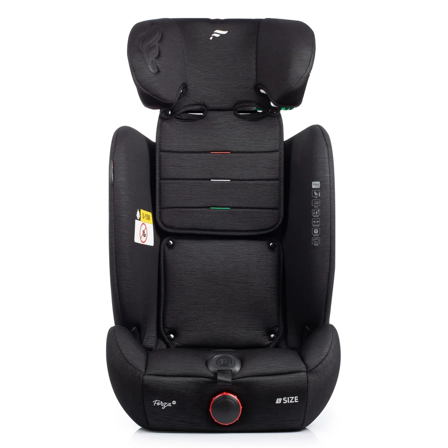 Forza i-size autostol 76-150 cm - Black Sand