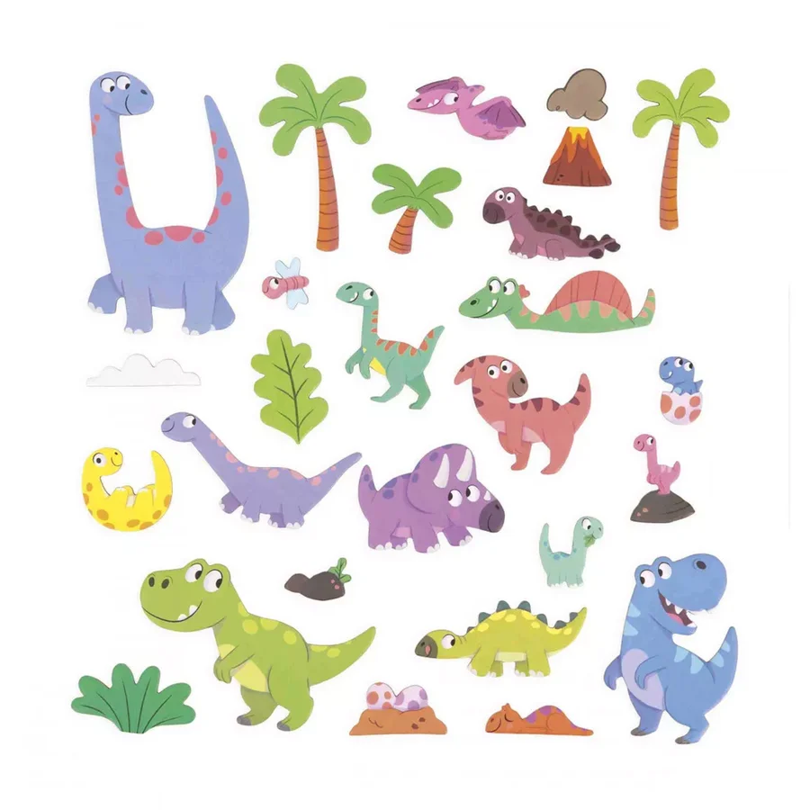 Magneti´Stories, dinosaurs