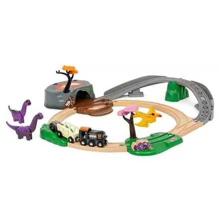 BRIO World Dinosaurier Abenteuer-Set