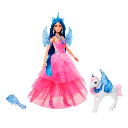 Barbie Touch of magic Sapphire Alicorn dukke