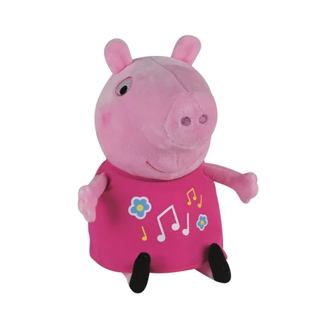 Gurli Gris bamse med musik og lys, pink