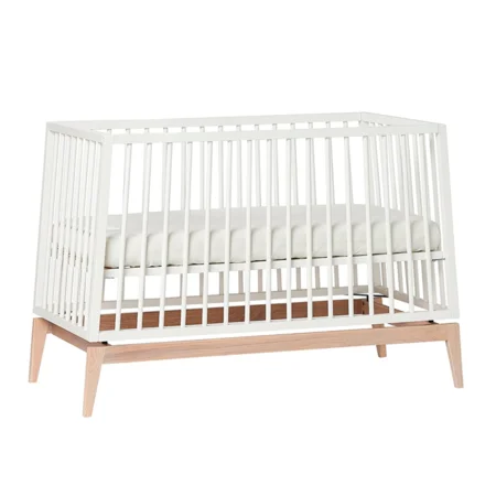 Leander Luna babyseng, 120 x 60 - hvid/eg