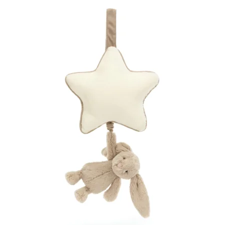 Jellycat Bashful Kanin spilledåse, beige