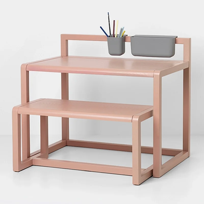 Ferm Living børne skrivebord, Little Architect - rose