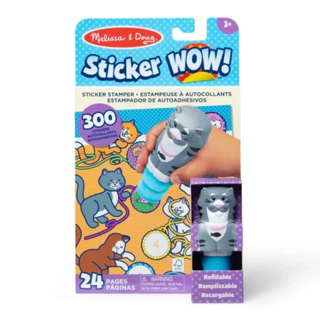 Melissa & Doug Sticker WOW, Aktivitetssæt, katte